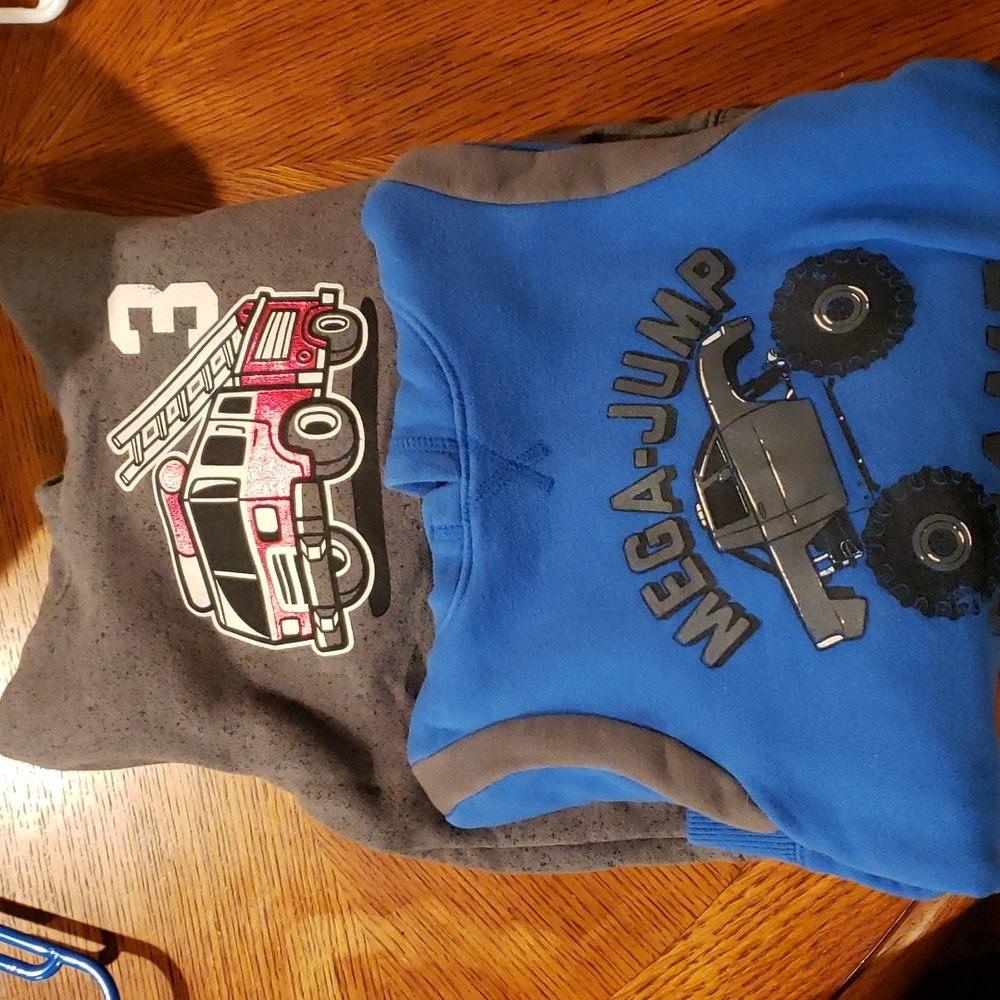 2 - 3T Truck Hoodies